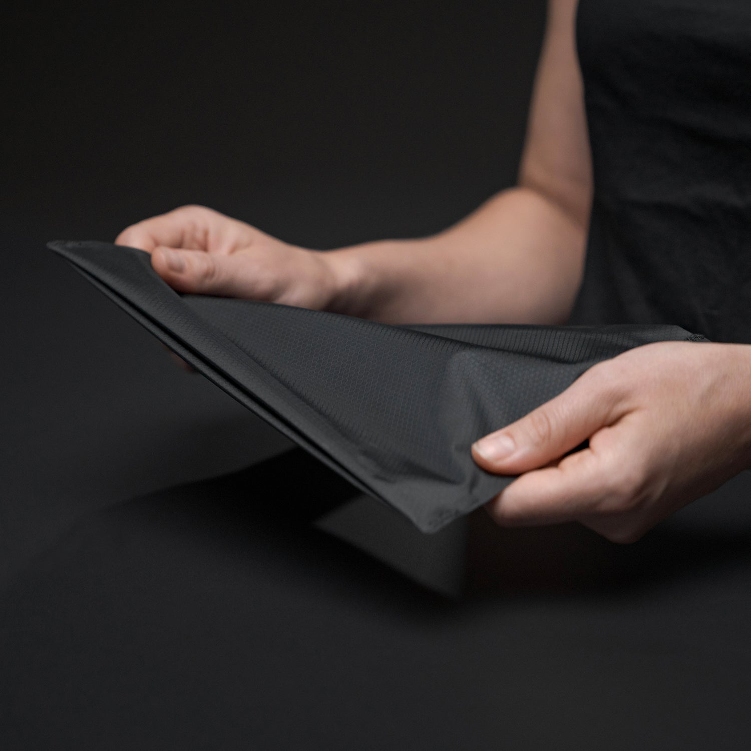 FlatPak™ Zipper Toiletry Case, Black