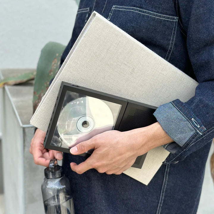 km5 CD Player with Speaker, CP2 Black | km5 - Wake Concept Store