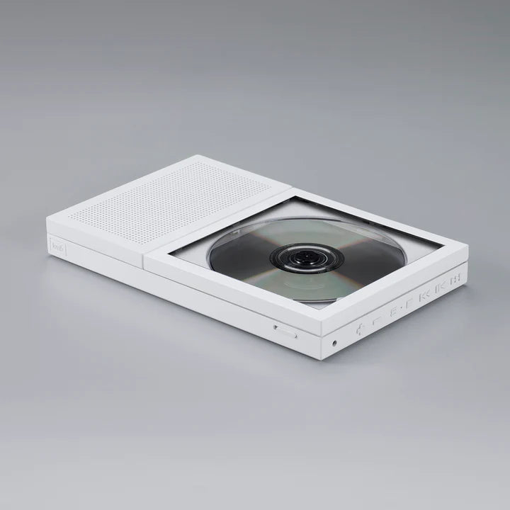 km5 CD Player with Speaker, CP2 White | km5 - Wake Concept Store
