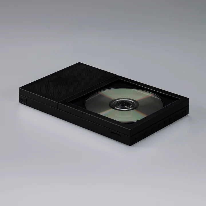 km5 CD Player with Speaker, CP2 Black | km5 - Wake Concept Store