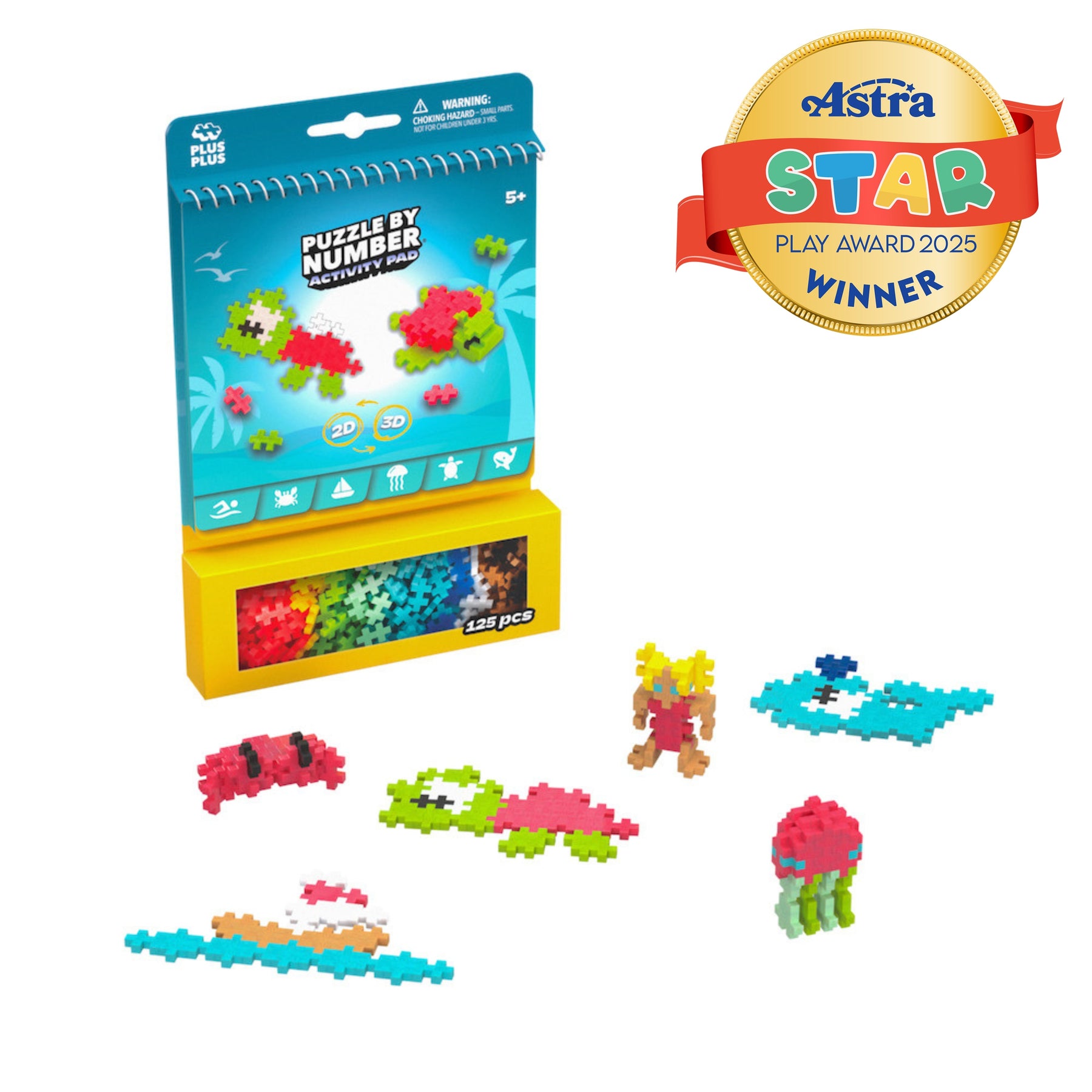 Puzzle By Number® Activity Pad, Ocean