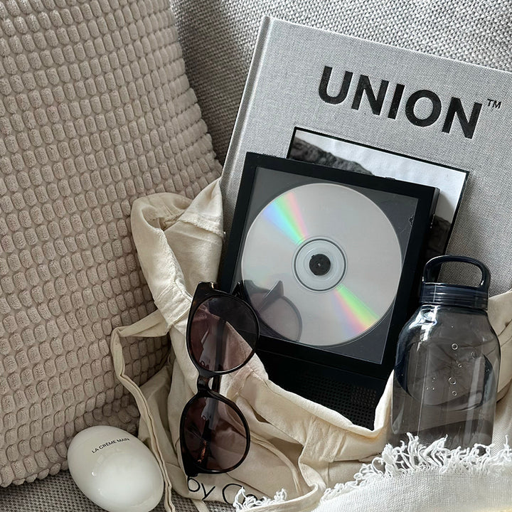 km5 CD Player with Speaker, CP2 Black | km5 - Wake Concept Store