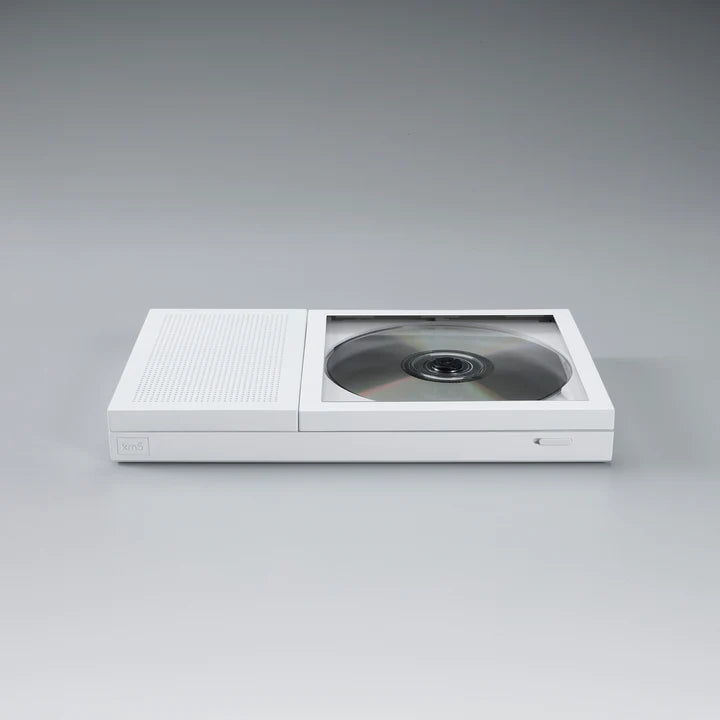 km5 CD Player with Speaker, CP2 White | km5 - Wake Concept Store