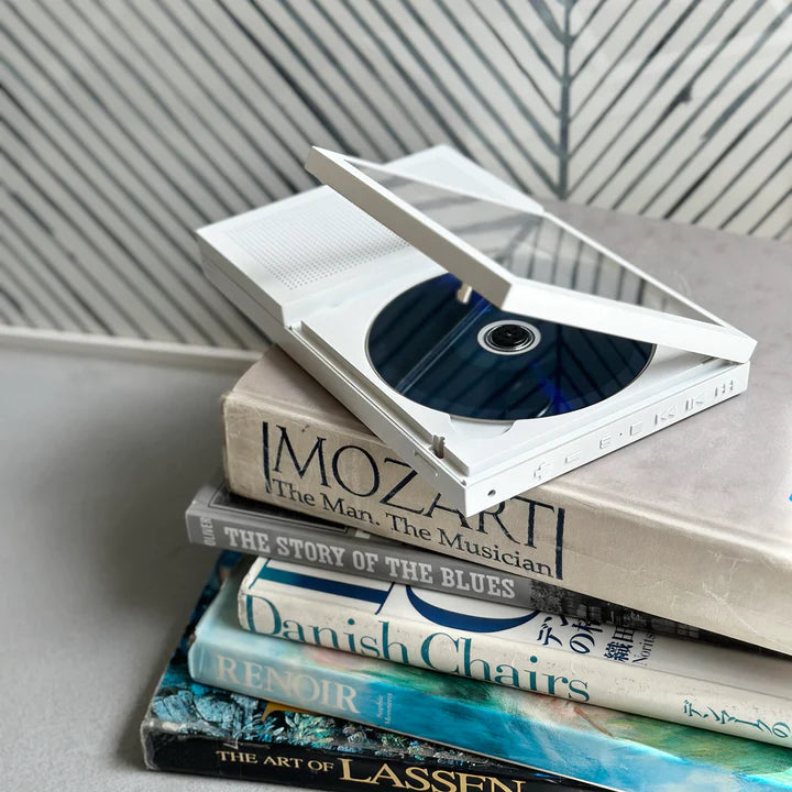 km5 CD Player with Speaker, CP2 White | km5 - Wake Concept Store