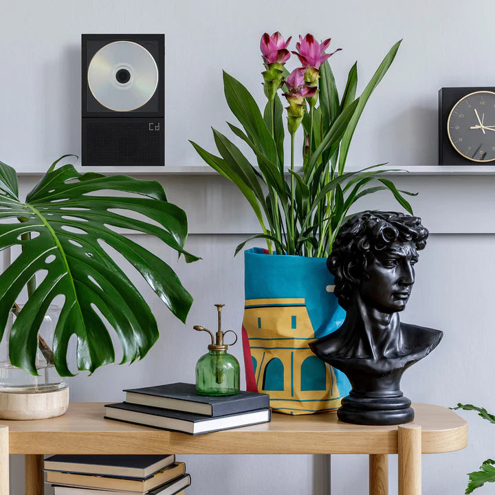 km5 CD Player with Speaker, CP2 Black | km5 - Wake Concept Store