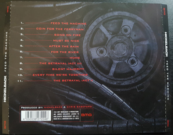 Nickelback : Feed The Machine (CD, Album)