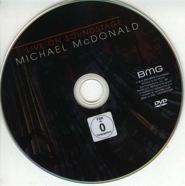 Michael McDonald : Live On Soundstage (CD, Album + DVD-V, NTSC)