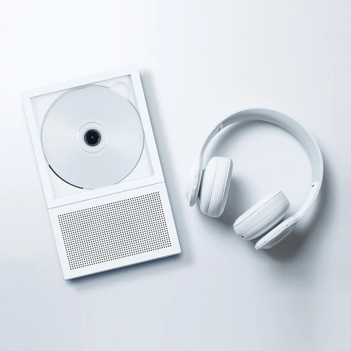 km5 CD Player with Speaker, CP2 White | km5 - Wake Concept Store