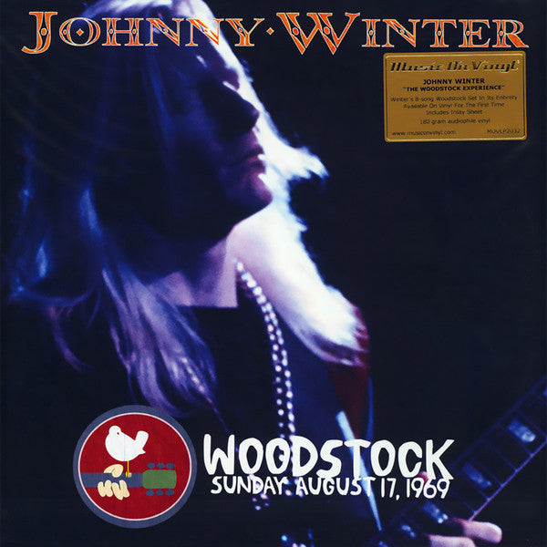 Johnny Winter : The Woodstock Experience (2xLP, RE, 180)