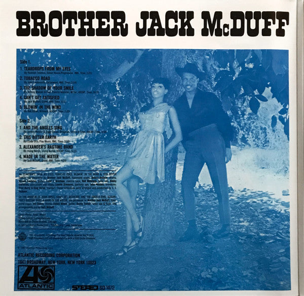 Brother Jack McDuff : Tobacco Road (LP, Album, RE, RM, 180)