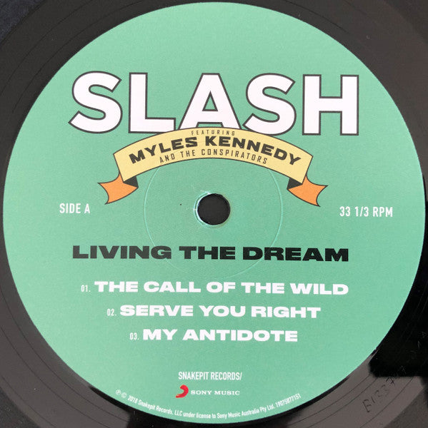 Slash (3), Myles Kennedy, The Conspirators : Living The Dream (2xLP, Album)