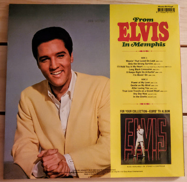 Elvis Presley : From Elvis In Memphis (LP, Album, Ltd, Num, RE, RM, Yel)