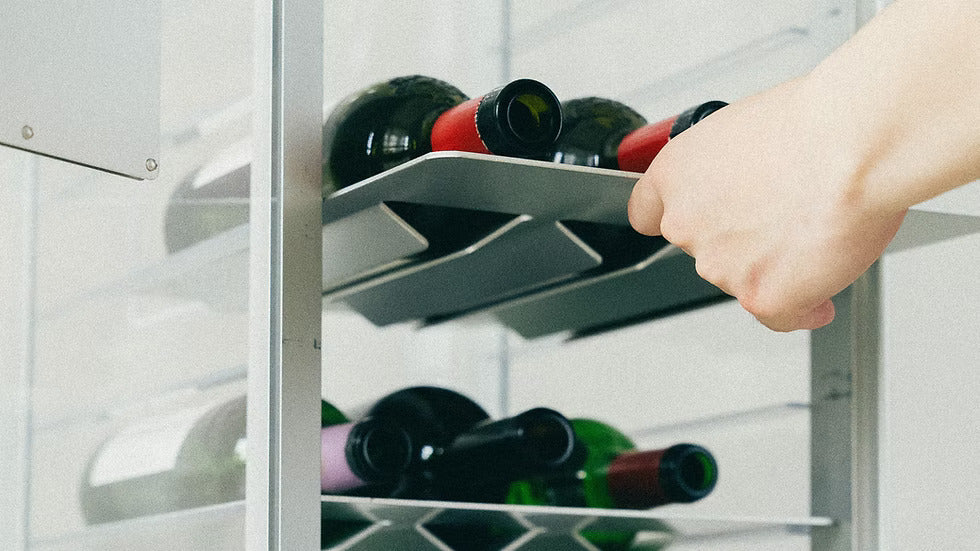 Wine Trolley Cabinet, Clear