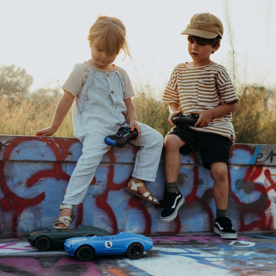 Kidycar Remote Control Car, Blue