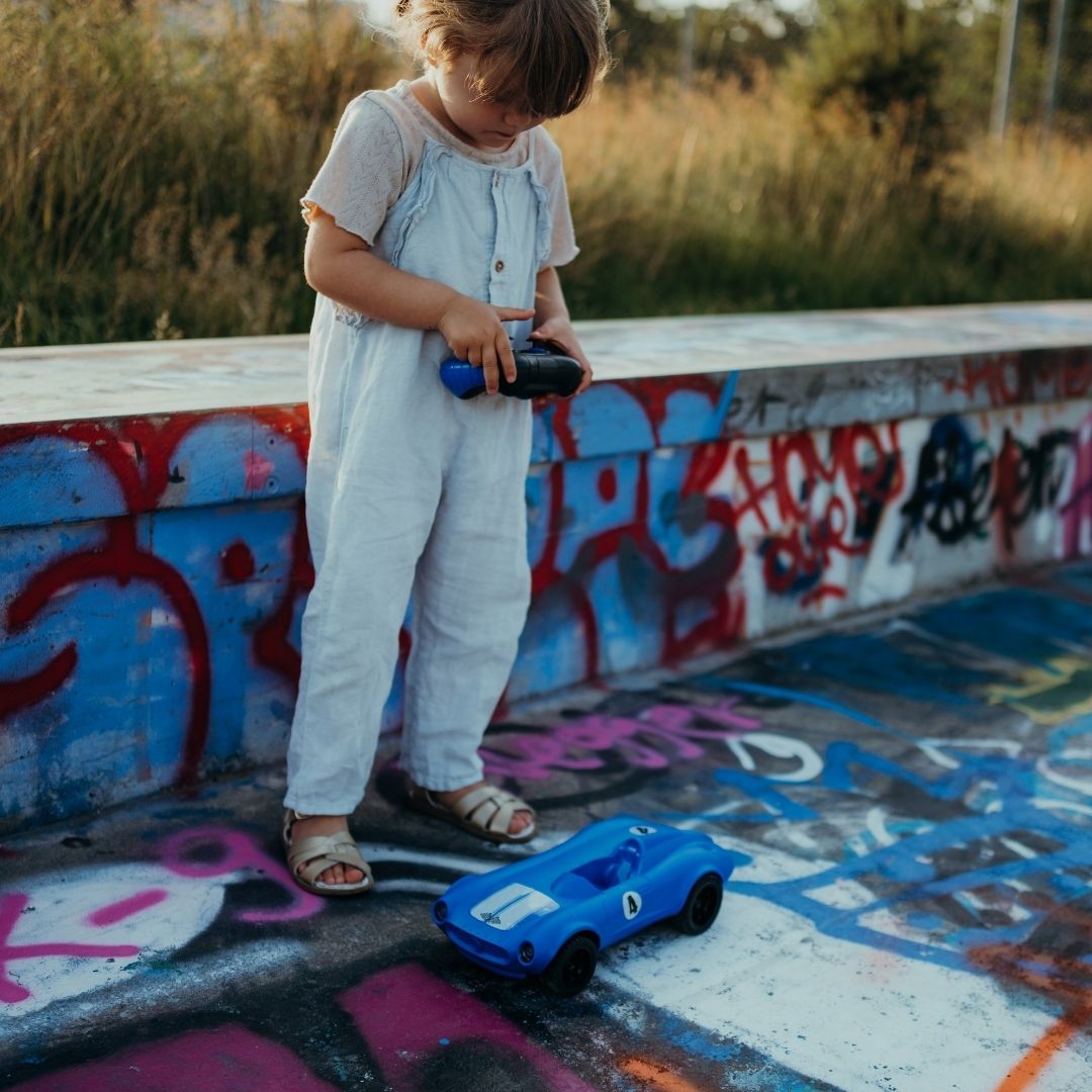 Kidycar Remote Control Car, Blue