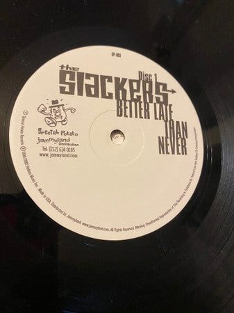 The Slackers : Better Late Than Never (2xLP, Album, RE, RM)