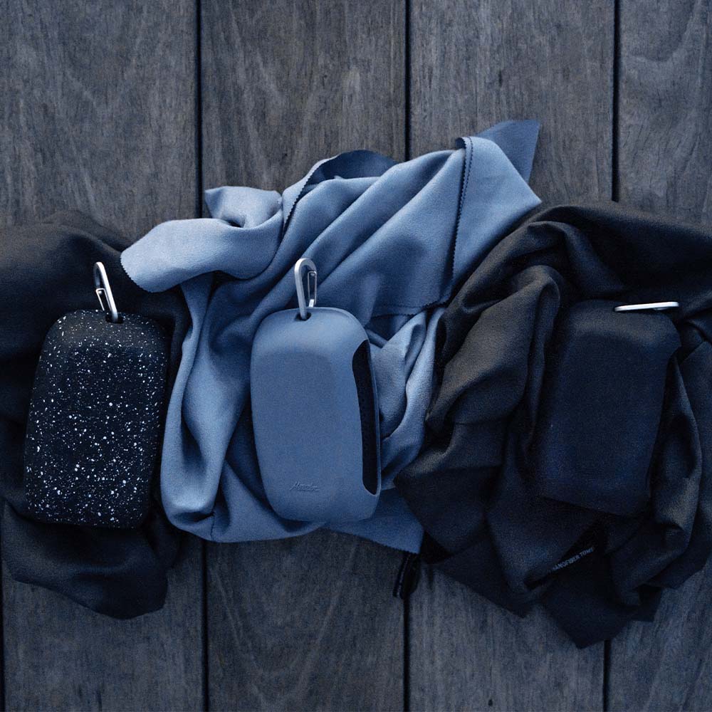 NanoDry Packable Shower Towel – Large, Grey