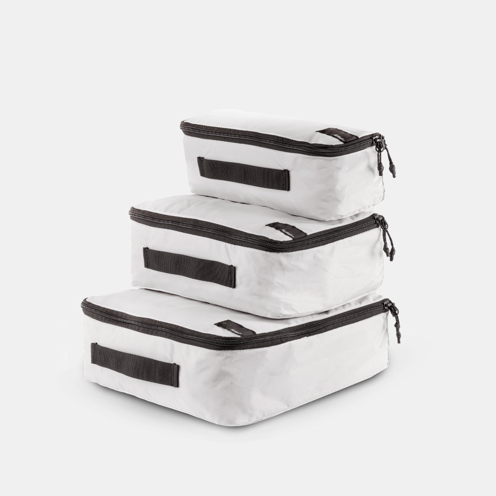 Packing Cube Set 3-Pack, White