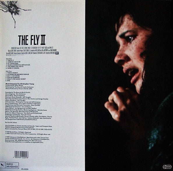 Christopher Young : The Fly II (Original Motion Picture Soundtrack) (LP, Album)