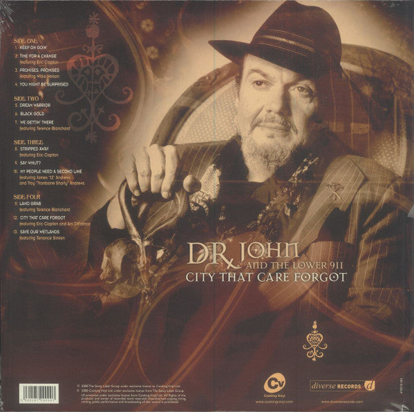 Dr. John And The Lower 911 : City That Care Forgot (2xLP, Album)
