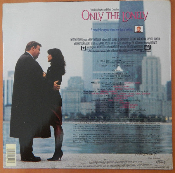 Maurice Jarre : Only The Lonely (Original Motion Picture Soundtrack) (LP, Album)