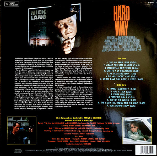 Arthur B. Rubinstein : The Hard Way ( Music From The Motion Picture) (LP)