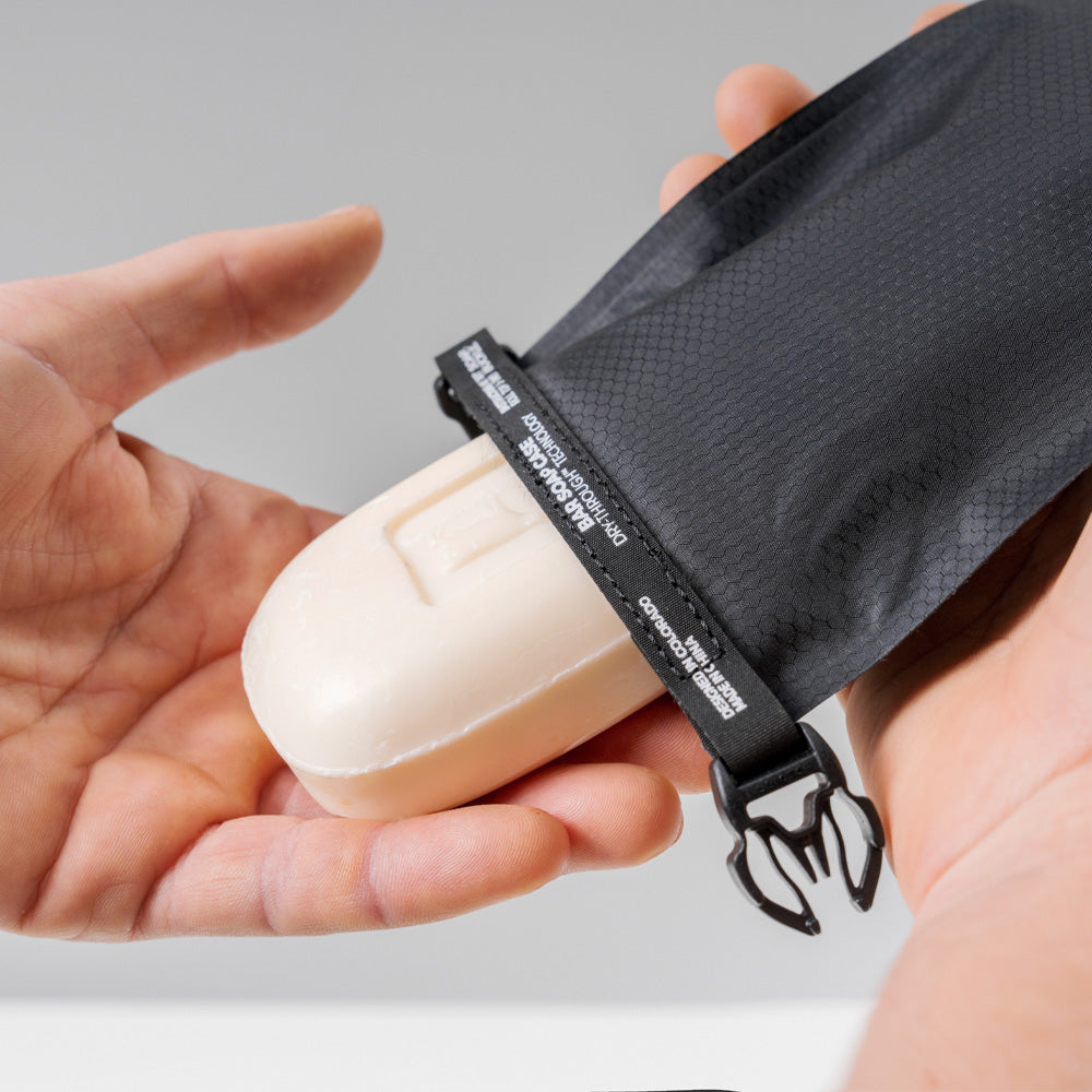 FlatPak™ Soap Bar Case, Black