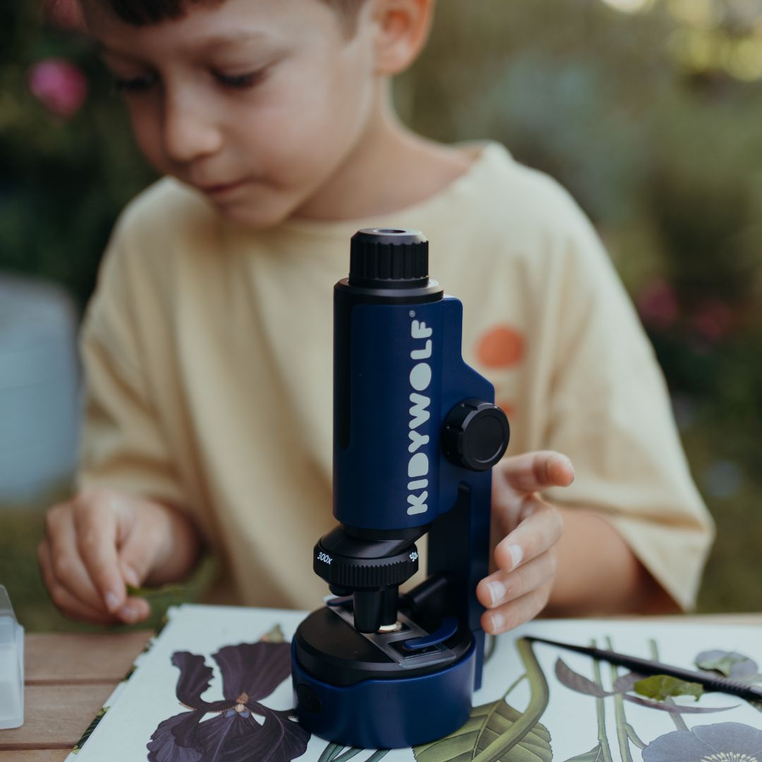 Kidymicroscope Portable Microscope X50 X150 X300