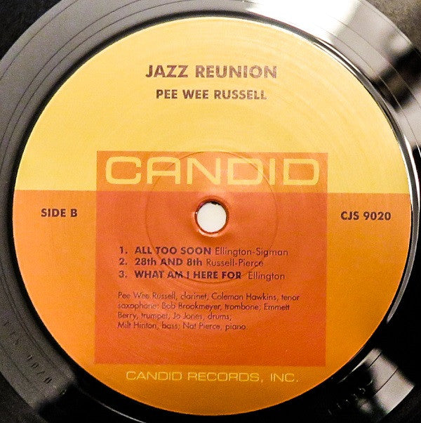 Pee Wee Russell And Coleman Hawkins : Jazz Reunion (LP, Album, Ltd, RE, RM, 180)