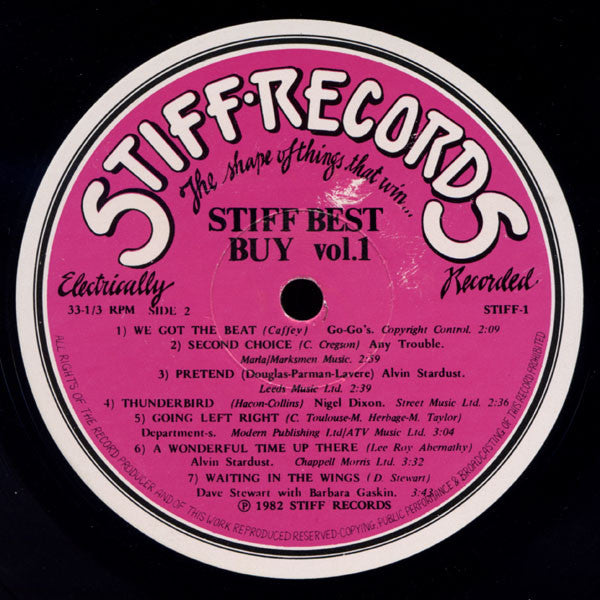 Various : Stiff Best Buy Vol. 1 (12", Comp)