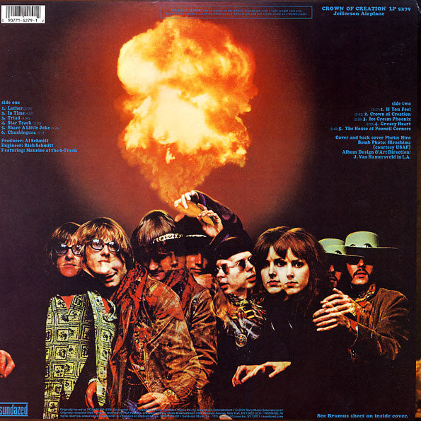 Jefferson Airplane : Crown Of Creation (LP, Album, RE, 180)