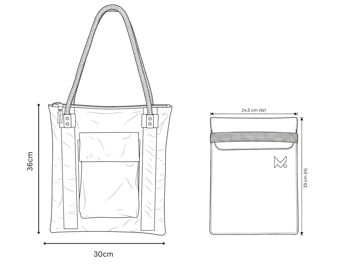 Airy II Sleeves & Tote Set for MacBook, White
