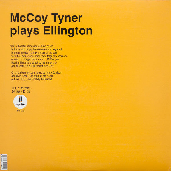 McCoy Tyner : McCoy Tyner Plays Ellington (LP, Album, Ltd, RE, RM, Gat)