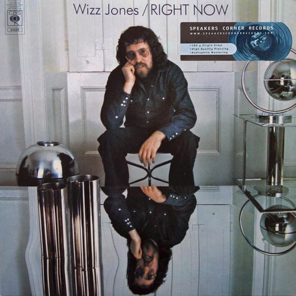Wizz Jones : Right Now (LP, RE, RM, 180)