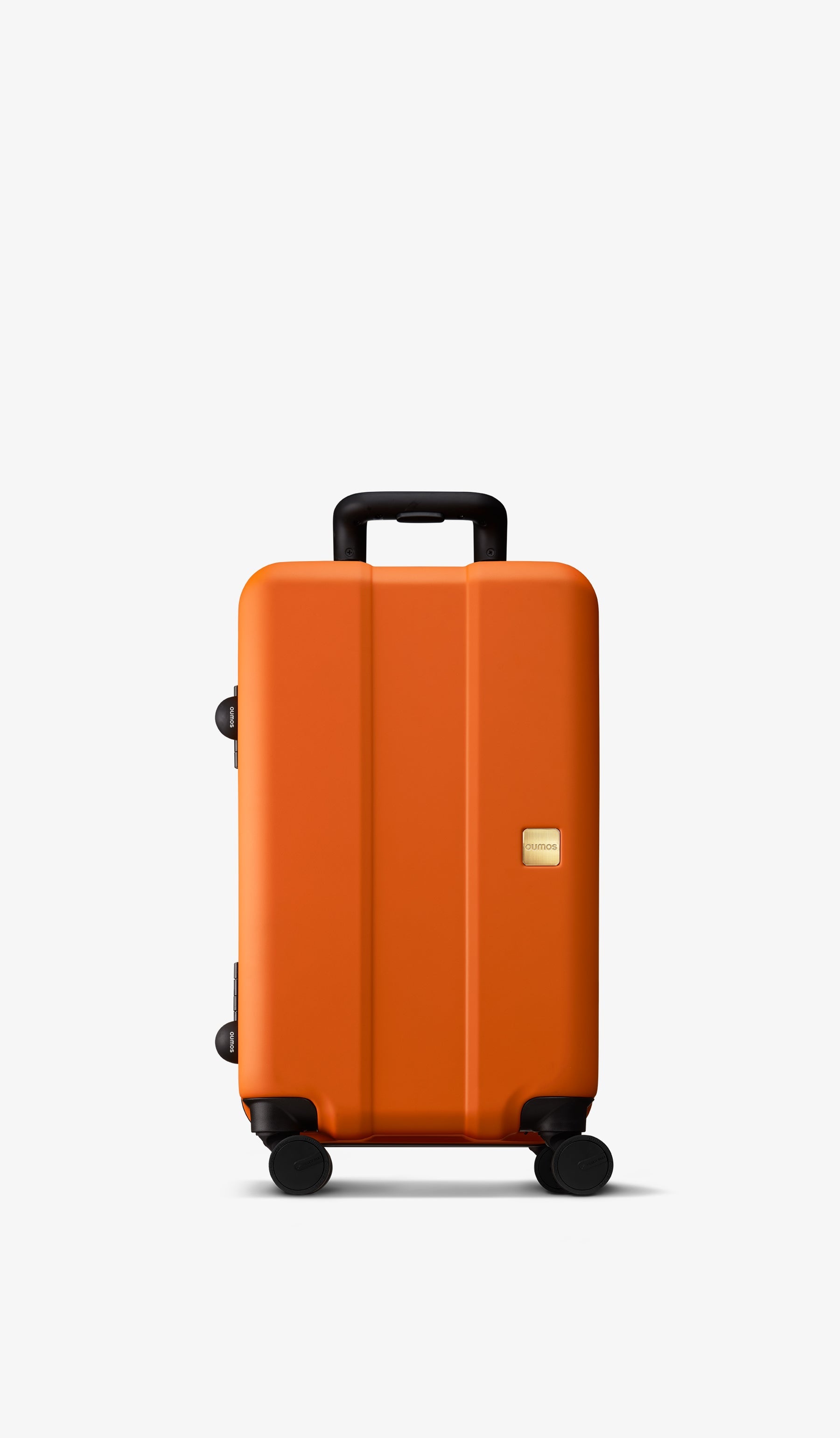 OUMOS 21" Cabin Trunk Luggage, Orange Clémentine 45L