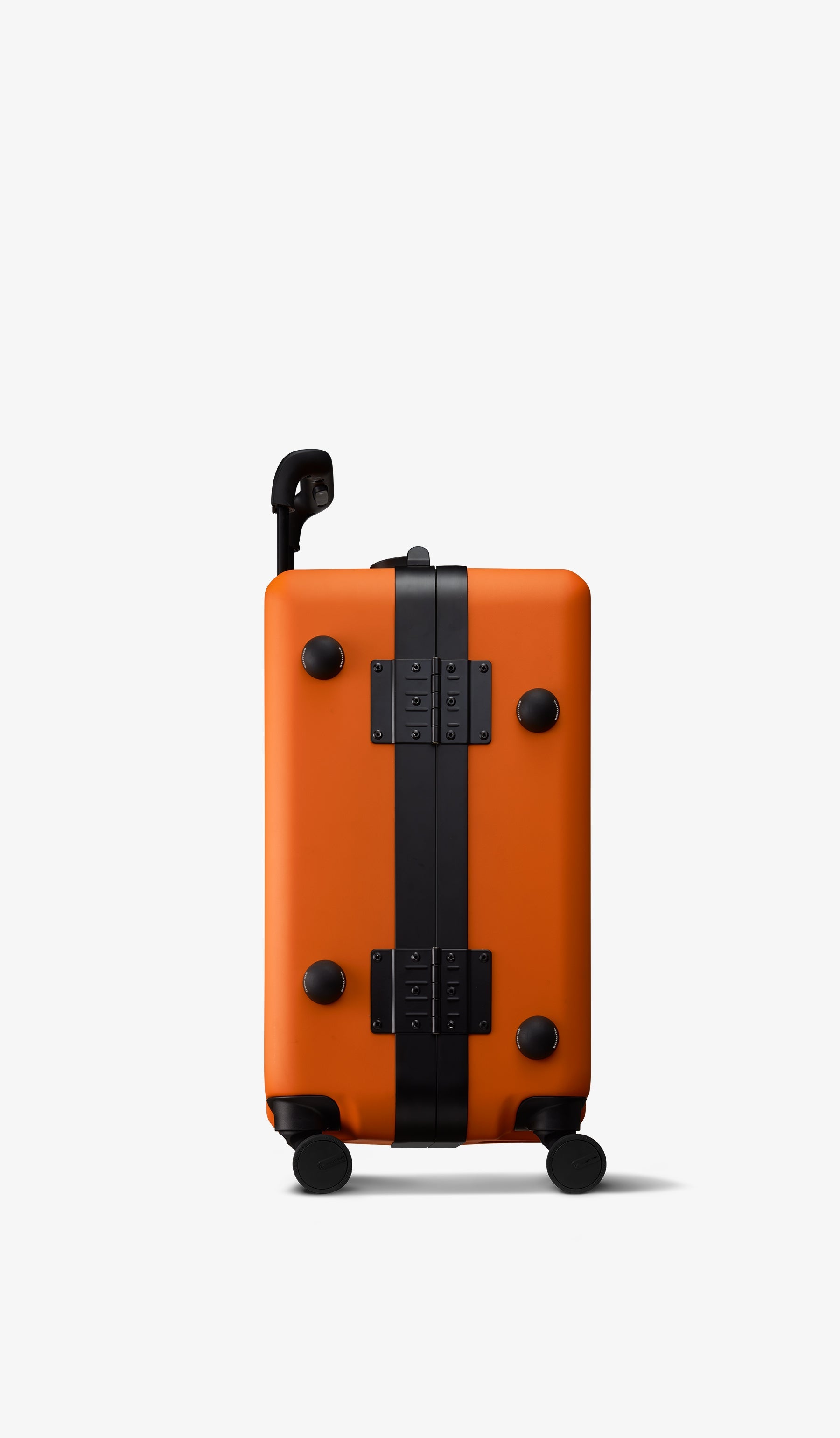 OUMOS 21" Cabin Trunk Luggage, Orange Clémentine 45L