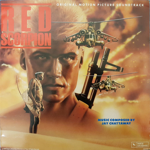 Jay Chattaway : Red Scorpion (Original Motion Picture Soundtrack) (LP, Album)