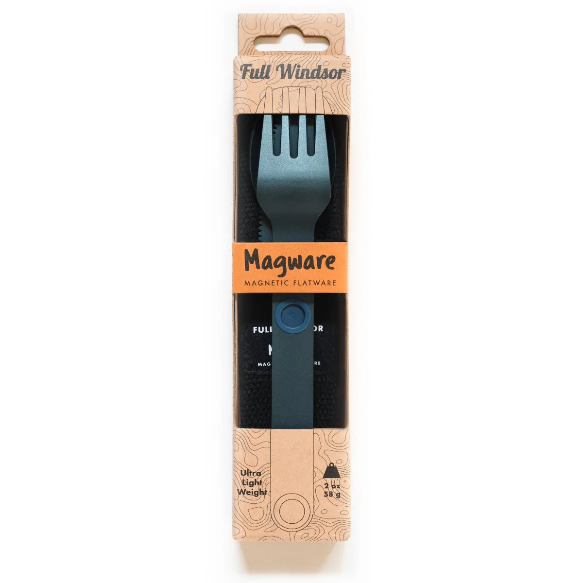Magware - Magnetic Flatware Single Set, Blue