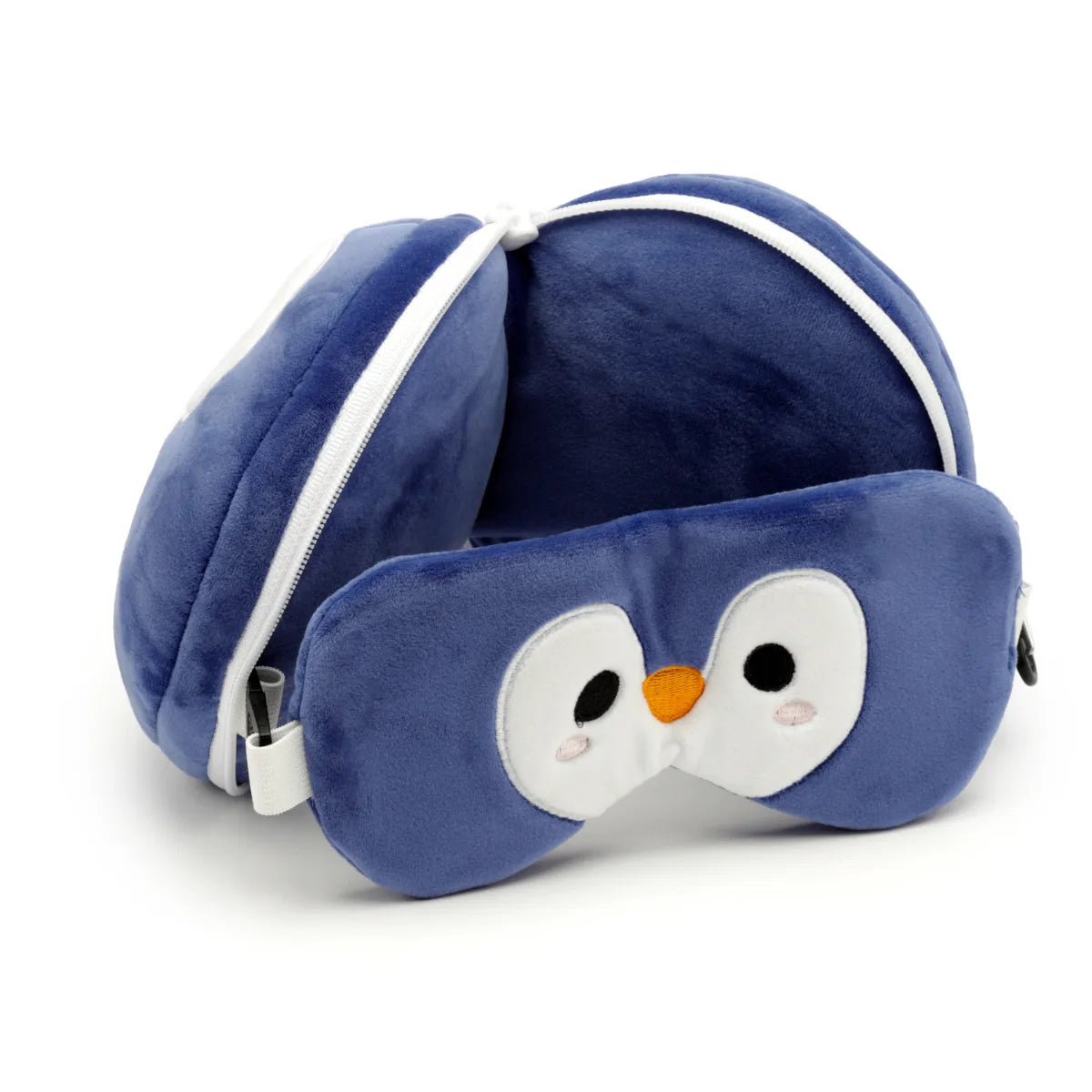 Nico the Penguin Travel Pillow Set