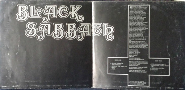 Black Sabbath : Black Sabbath (LP, Album, Gat)