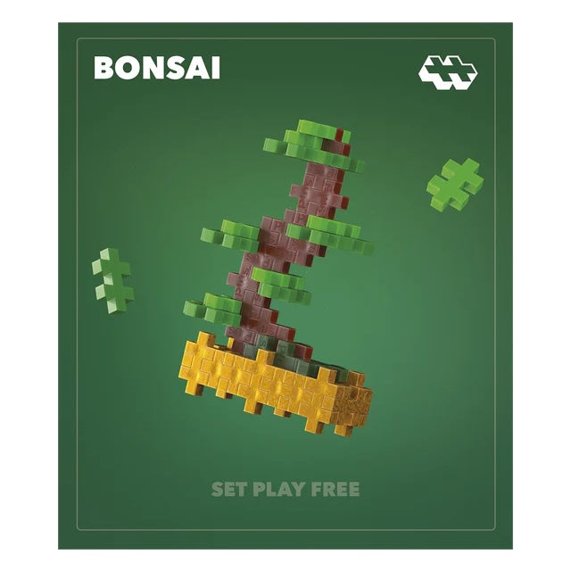 Plus-Plus Plant Pack, Green Bonsai