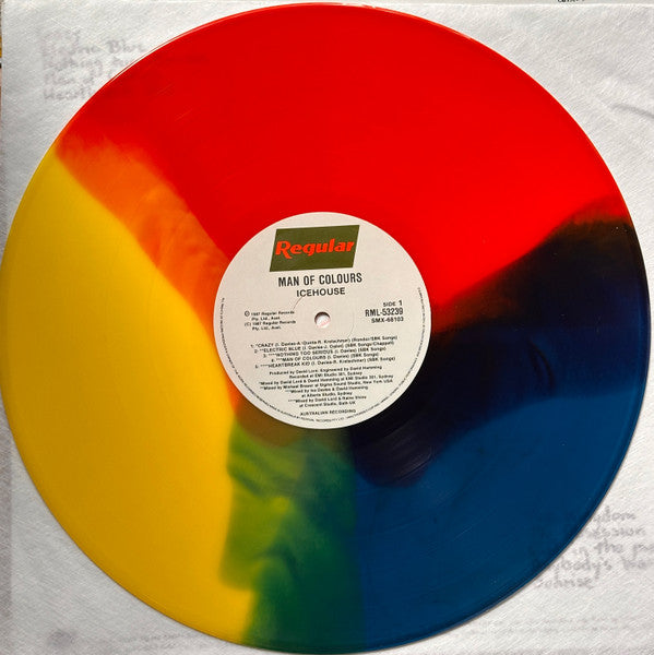Icehouse : Man Of Colours (LP, Album, Promo, Mul)