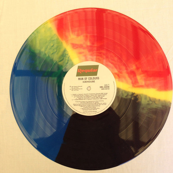 Icehouse : Man Of Colours (LP, Album, Promo, Mul)