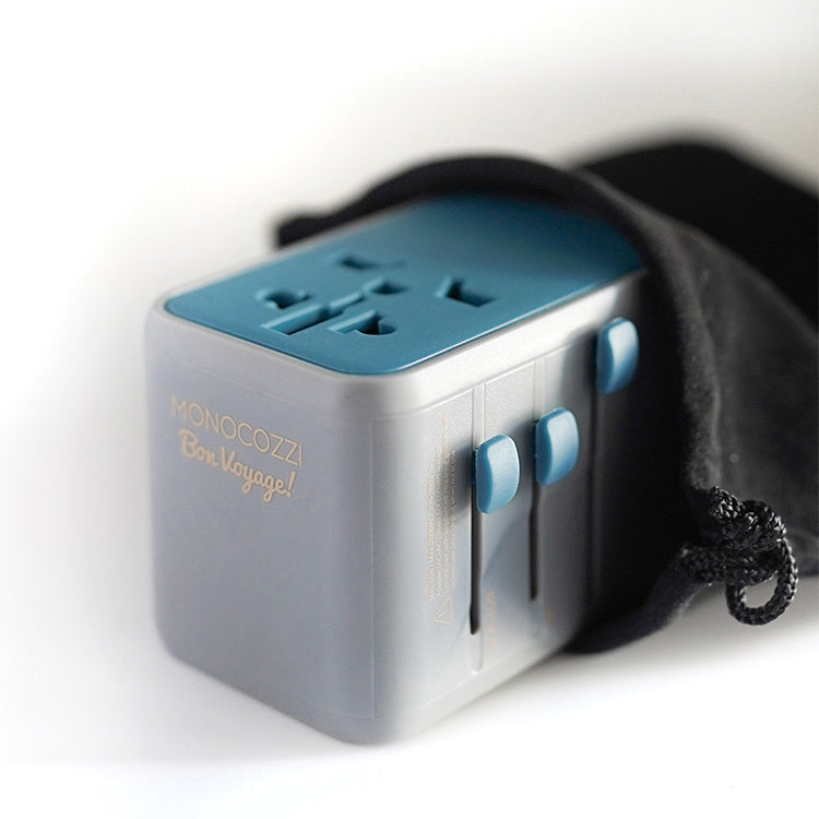 Bon Voyage 65W GaN Travel Adaptor with 2x USB and 2x USB-C Connector | Monocozzi - Wake Concept Store