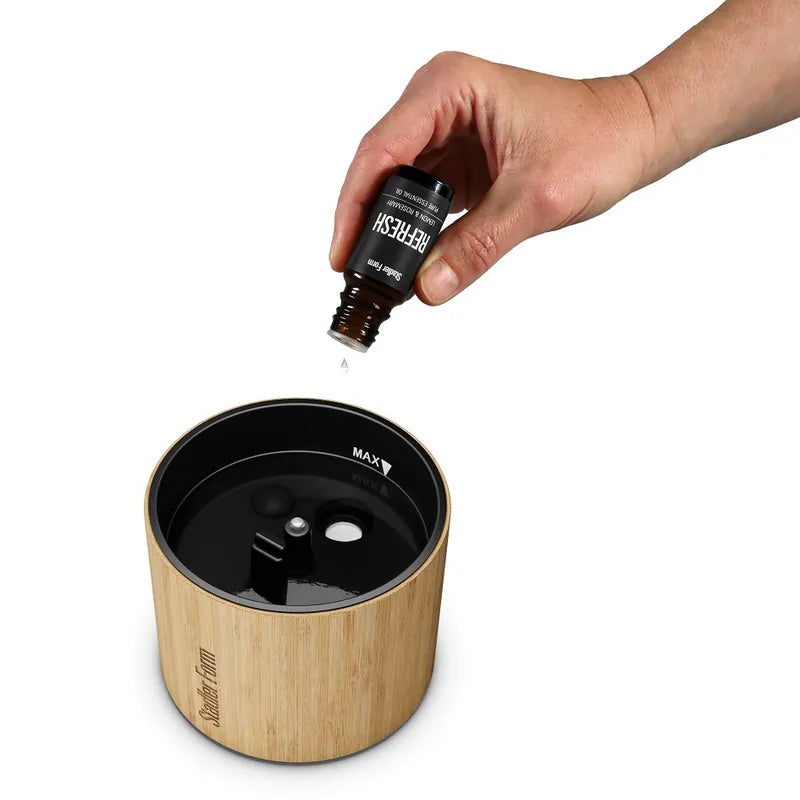 Nora Portable Bamboo Aroma Diffuser