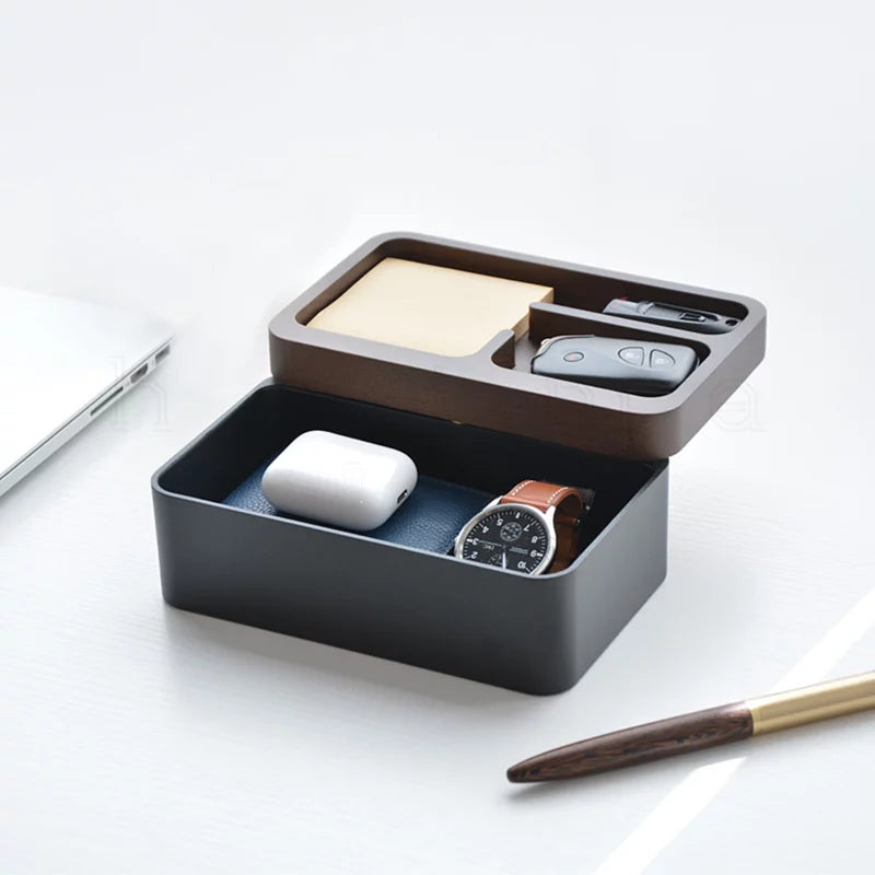 Revov Magnetic Rotating Tray Box, Black | Mordeco - Wake Concept Store