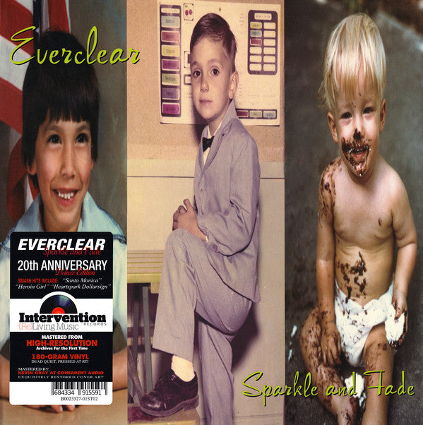 Everclear : Sparkle And Fade (LP, Album, Dlx, RE, RM, 180)