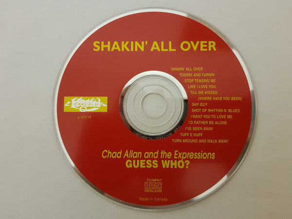 Guess Who?* : Chad Allan & The Expressions – Shakin' All Over (CD, Album)