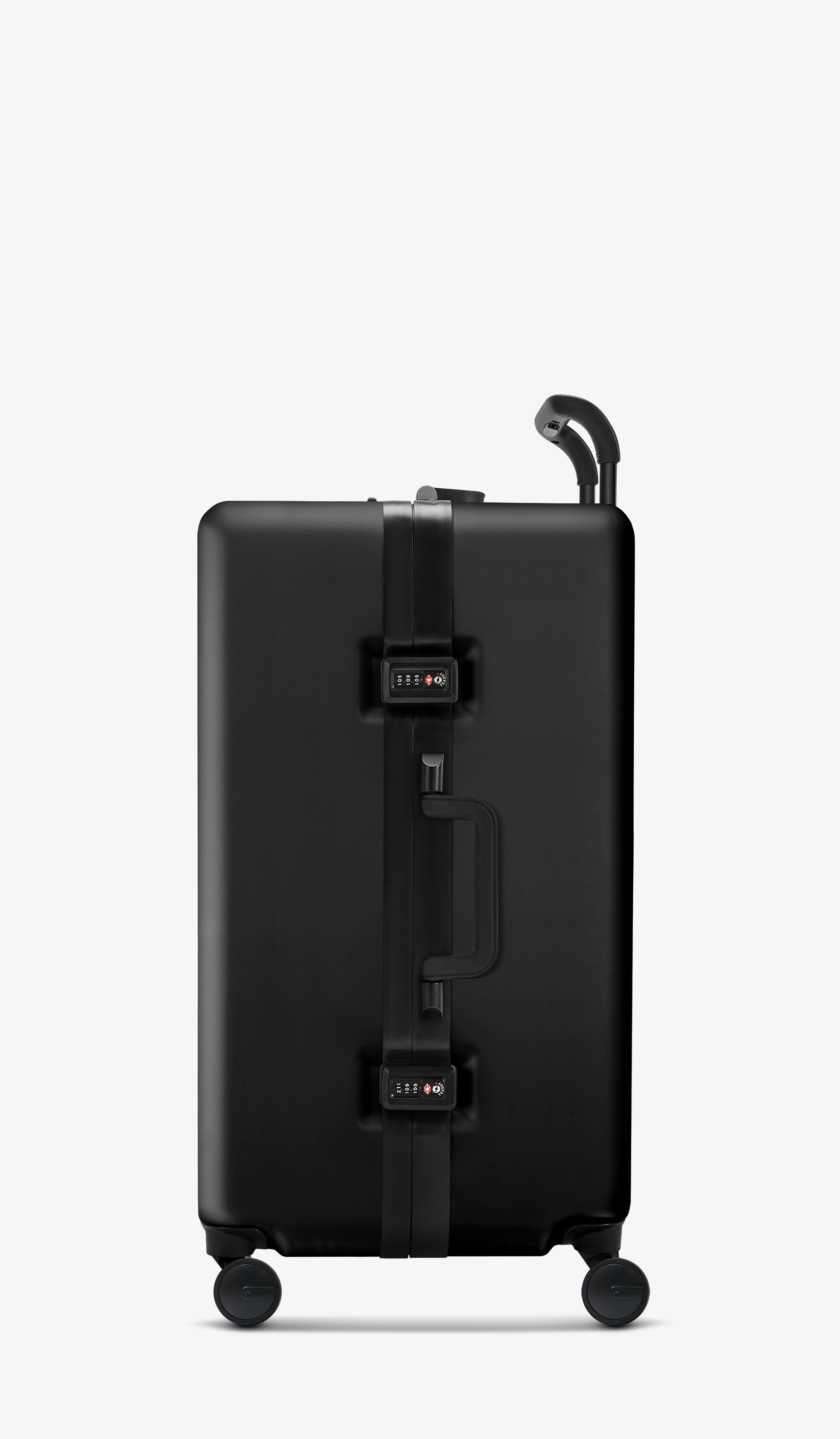 OUMOS 30" Trunk Luggage, Double Black 99L