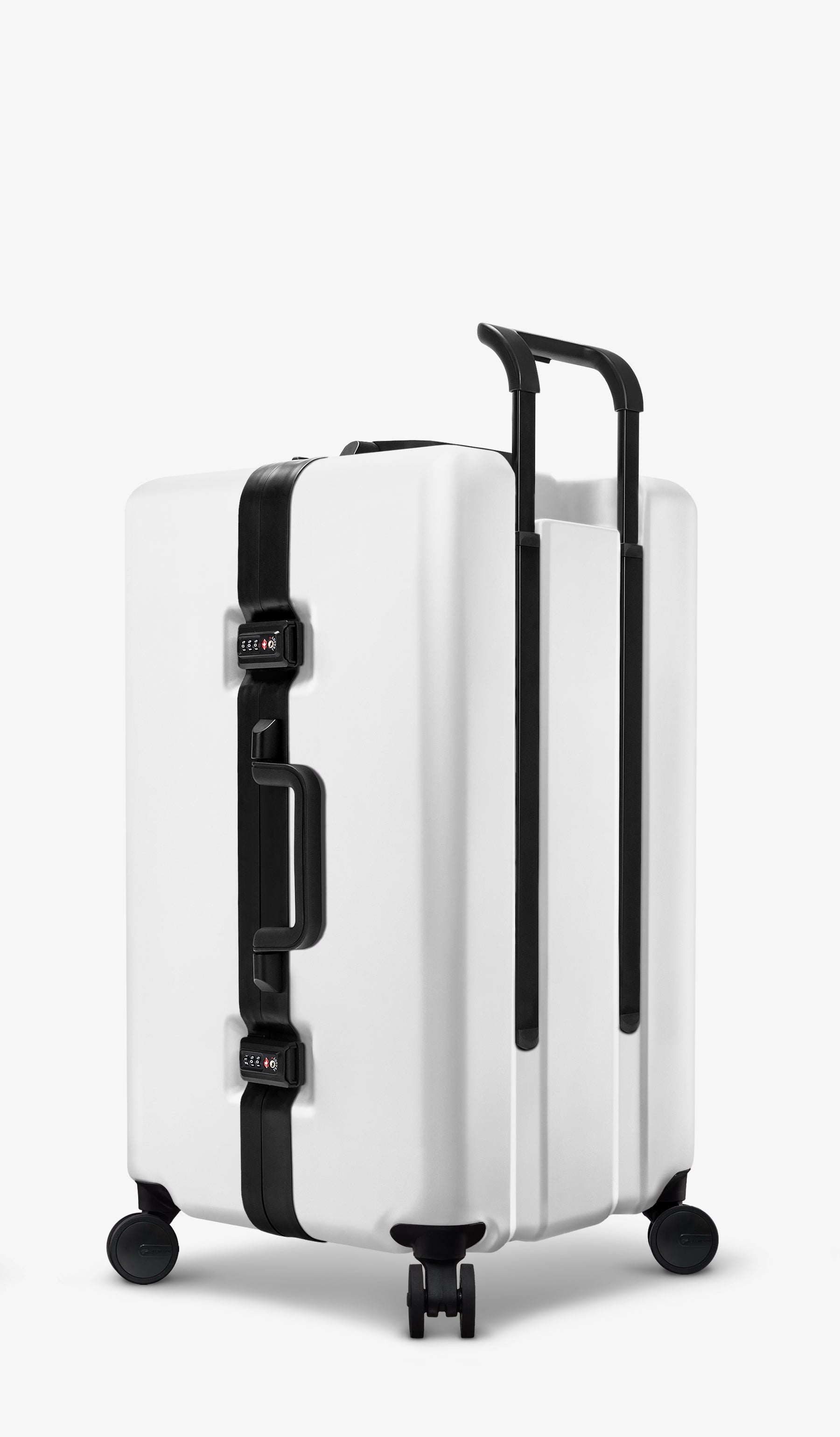 OUMOS 30" Trunk Luggage, Double White 99L